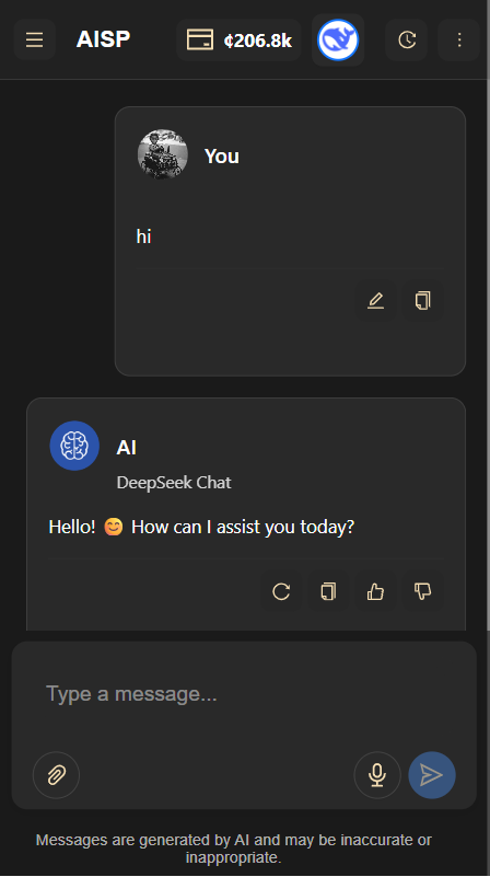 Chat with AI
